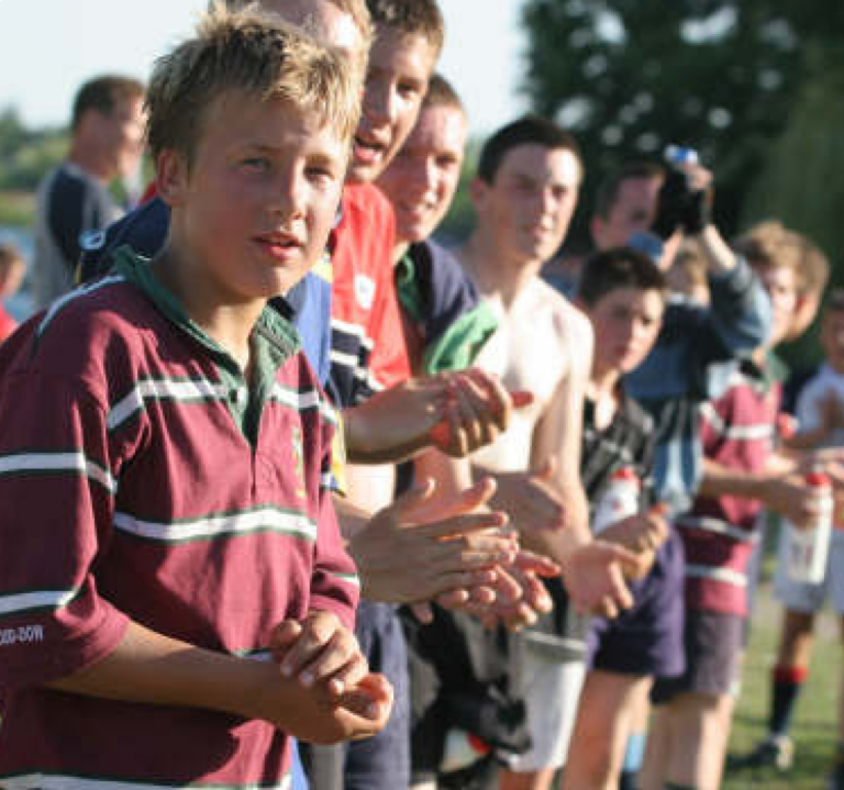 Students Applauding Each Other